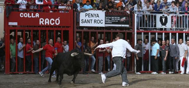 Un ferit als bous al carrer de les festes de Vila-real