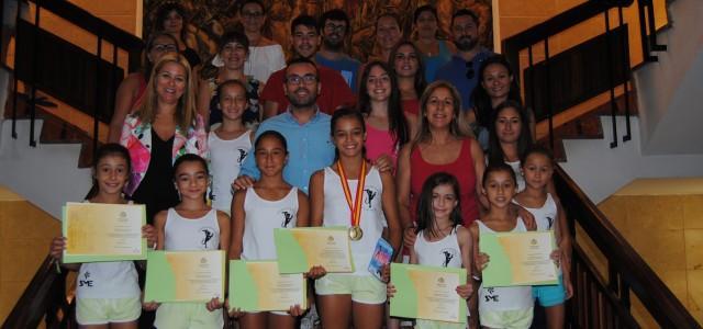 El Club de Gimnàstica homentjat a Vila-real “per les seues bones classificacions”