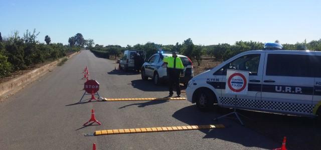 La Policia Local intensifica els controls al terme municipal per evitar robatoris al camp