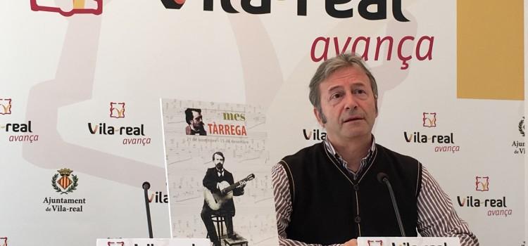 El ‘Mes Tárrega’ arriba a Vila-real amb l’objectiu d’exaltar els “fills il·lustres”