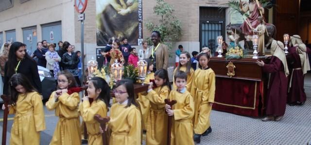 La Setmana Santa arranca amb la Processó infantil de la Confraria Santa Maria Magdalena