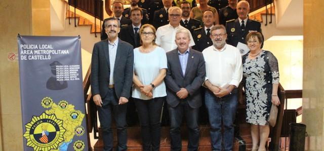 La Policia Local de l’àrea metropolitana de Castelló llança a Vila-real la seua imatge i la primera campanya conjunta 