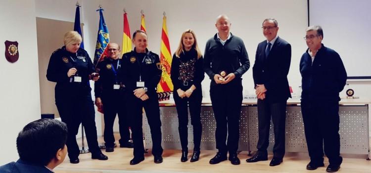 Una delegació d’alts càrrecs de Colòmbia visita les dependències de la Policia Local 