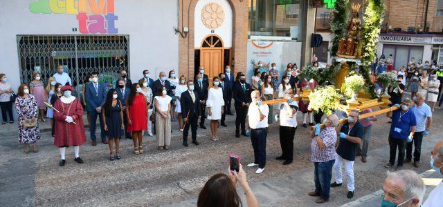 Vila-real celebra la baixada de la Mare de Déu de Gràcia més extranya que es recorda