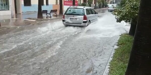 La Policia Local de Vila-real informa del canvi de nivell d’alerta per pluges a tota la provincia