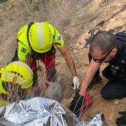 Rescatat en helicòpter l’home de 85 anys desaparegut dijous a Vila-real