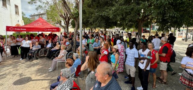 Creu Roja commemora el Dia de les persones refugiades per a visibilitzar el drama