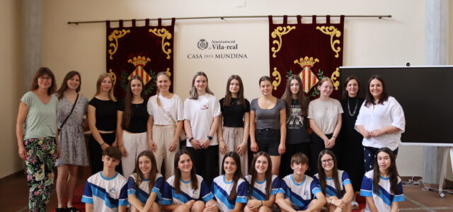 Visita d’Erasmus alemanys d’intercanvi amb el col·legi Consolació de Vila-real