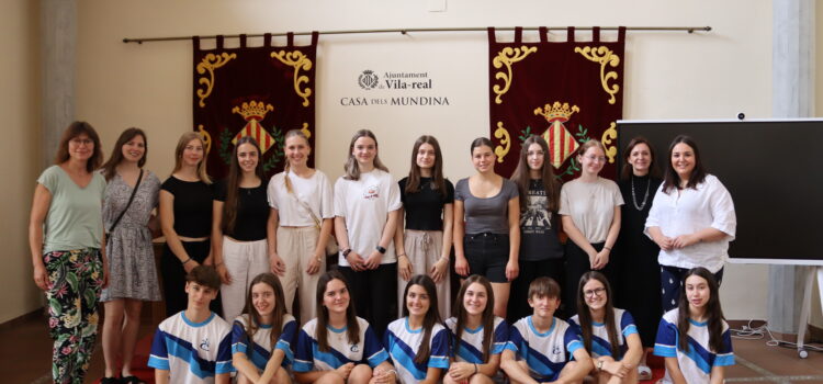 Visita d’Erasmus alemanys d’intercanvi amb el col·legi Consolació de Vila-real