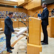 El regidor del PP de Vila-real Jaume Llorens pren possessió com a senador