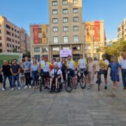 El president del Rotary Club Vila-real, en bici a París per una causa solidària