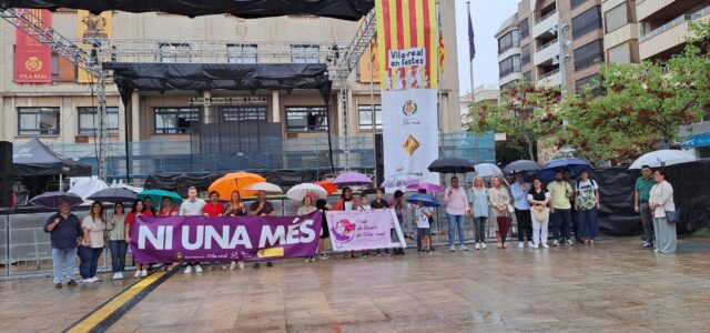 Un minut de silenci per l’assassinat masclista d’una dona a Castelló