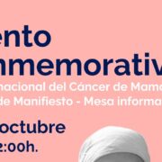 La AECC de Vila-real commemora el Dia Internacional del Càncer de Mama amb un emotiu acte públic