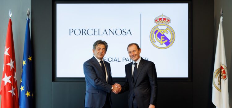 Porcelanosa i el Reial Madrid firmen un acord de col·laboració per a impulsar les seues marques