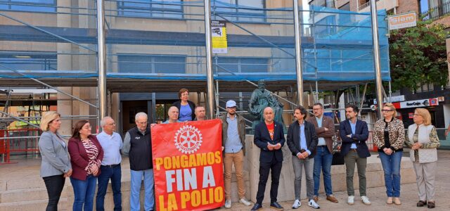 Vila-real s’uneix a la lluita contra la pòlio amb el suport del Rotary Club i les autoritats locals