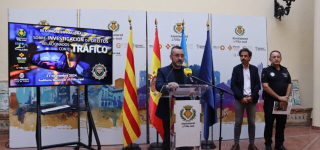 El III Congrés sobre Delictes de Trànsit a Vila-real posarà el focus en la mobilitat sostenible