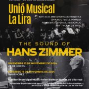 Concert en honor a Santa Cecília amb música de Hans Zimmer a càrrec de La Lira