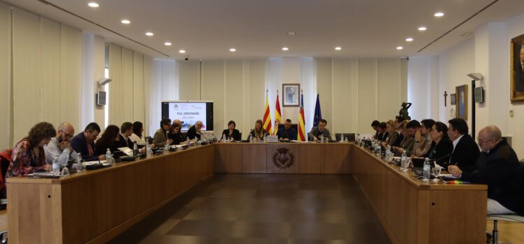 L’Ajuntament de Vila-real aprova diverses iniciatives en el ple ordinari de novembre