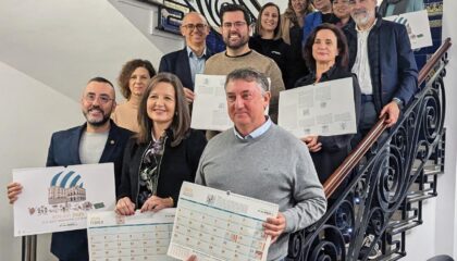 Caixa Rural presenta el Calendari Solidari 2025 dedicat als jocs tradicionals