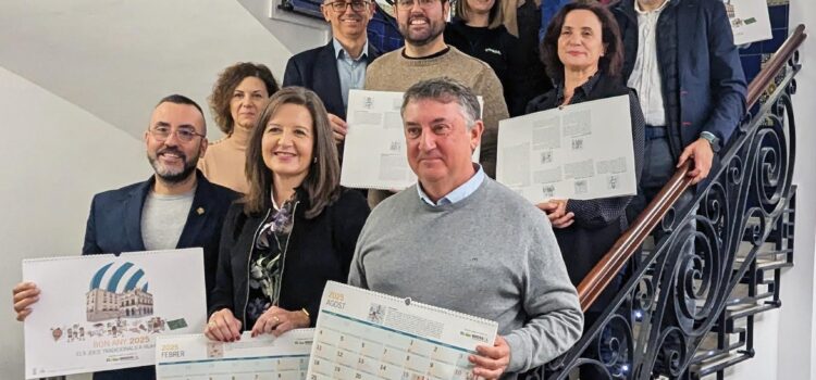 Caixa Rural presenta el Calendari Solidari 2025 dedicat als jocs tradicionals