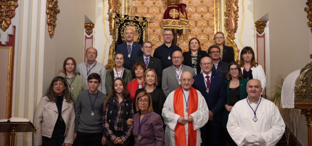 La Confraria del Santíssim Crist de l’Hospital celebra la seua festa principal amb la presència de l’Ajuntament de Vila-real