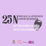 25-N: Fins que la vergonya canvie de bàndol