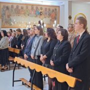 Celebració de la festivitat de la Confraria de Santa Isabel d’Aragó amb una emotiva missa