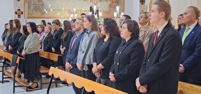 Celebració de la festivitat de la Confraria de Santa Isabel d’Aragó amb una emotiva missa