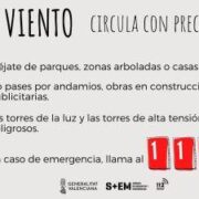 Precaució davant l’onada de vent: recomanacions de seguretat