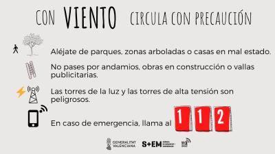 Precaució davant l’onada de vent: recomanacions de seguretat