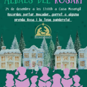 Tot a punt per a la tradicional Nit de les Albaes del Rosari