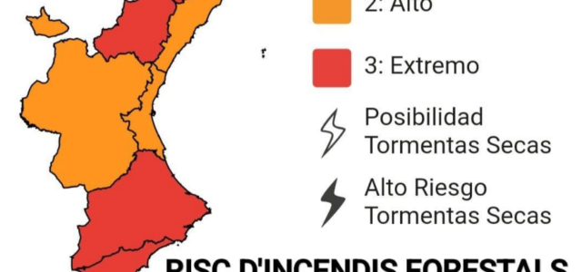 Avís de risc per vent fort i incendis a la zona: recomanacions per protegir-se