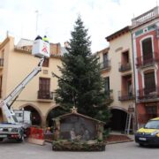 Fajardo lamenta el robatori d’una de les figures del jardí efímer del Nadal hores després del muntatge  