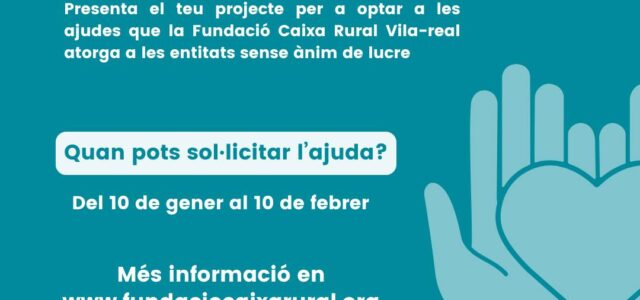 Convocatòria d’ajudes 2025 per a projectes d’Acció Social de la Fundació Caixa Rural