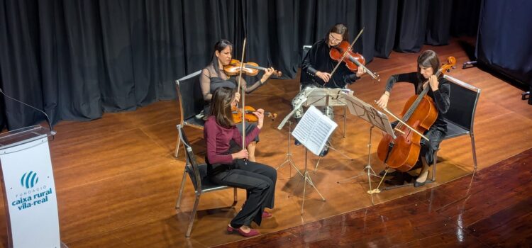 El quartet Som Acord enamora amb la seua delicadesa i professionalitat aquest cap de setmana