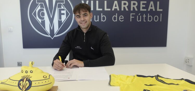 Víctor Valverde, nou fitxatge del filial groguet fins al 2027