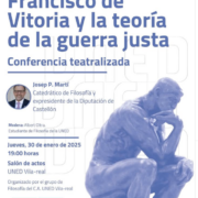 La UNED de Vila-real viatja al passat amb una conferència teatralitzada sobre Francisco de Vitoria