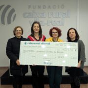 La Fundació Caixa Rural Vila-real entrega 4.077,56 euros a l’AC El Bressol