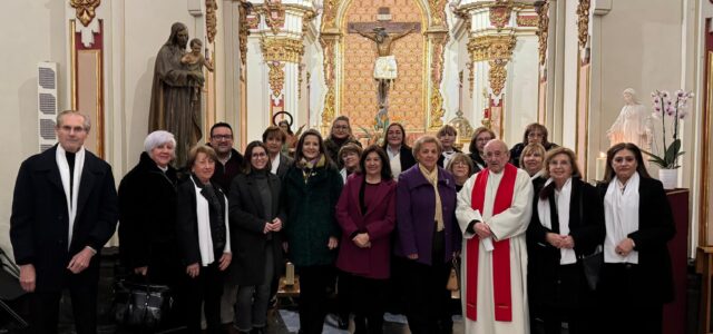 L’associació d’ames de casa celebra la misa en honor a Santa Águeda