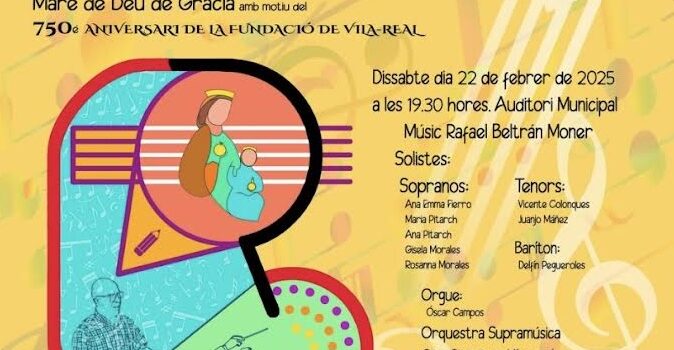 Vila-real celebra el 750é aniversari amb el concert de l’estrena de la ‘Missa Divina Gràcia’