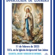 El dimarts 11 de febrer, celebració de la festivitat de la Mare de Déu de Lourdes