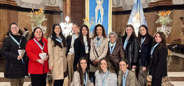 Les Purissimeres celebraven la festivitat de la Verge de Lourdes