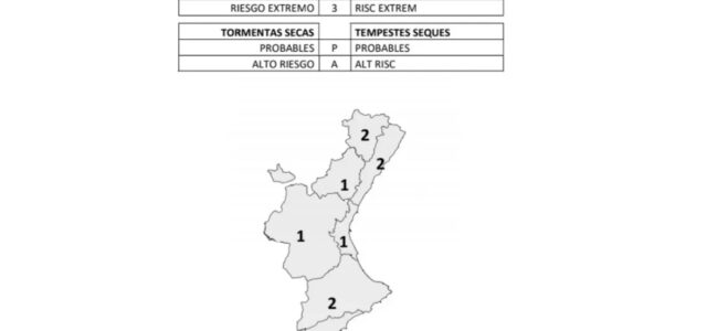 Avís de risc d’incendis forestals per al dia d’avui