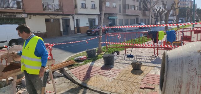 Vila-real millora l’accessibilitat de la Avinguda Alemanya