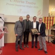 L’Horta Teatre, guardonada amb el Premi Socarrat Major pels seus 50 anys d’història