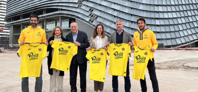 El Villarreal CF estrena aliat: el Roig Arena lluirà al pit groguet