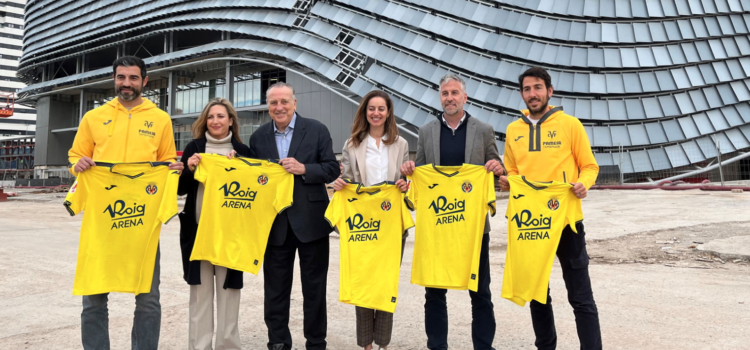 El Villarreal CF estrena aliat: el Roig Arena lluirà al pit groguet