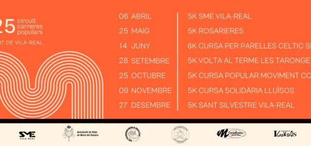 El running torna a Vila-real amb el circuit de carreres populars 2025